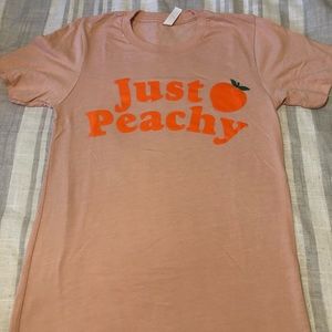Just Peachy Boutique Tee